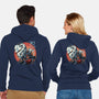 Forsaken Ninja-Unisex-Zip-Up-Sweatshirt-momma_gorilla