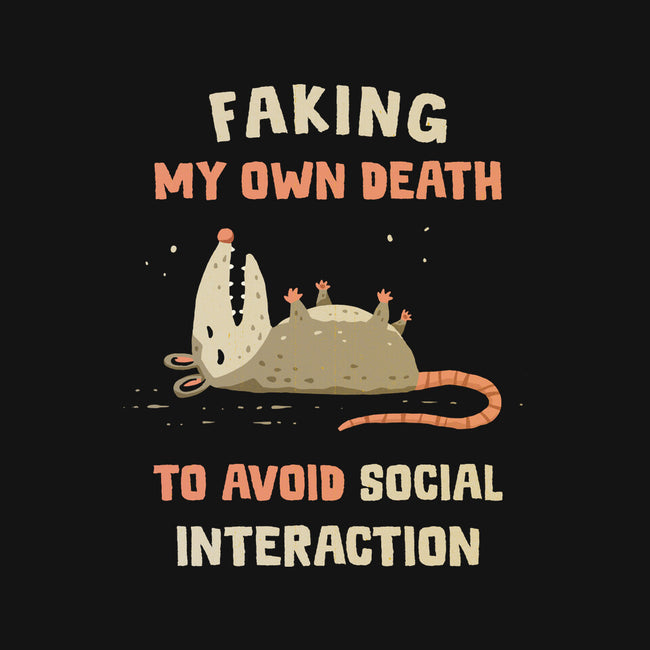 Avoiding Social Interaction-None-Drawstring-Bag-kg07