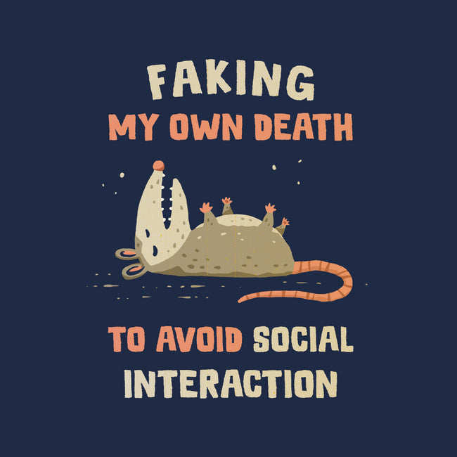 Avoiding Social Interaction-None-Drawstring-Bag-kg07