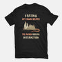 Avoiding Social Interaction-Womens-Fitted-Tee-kg07