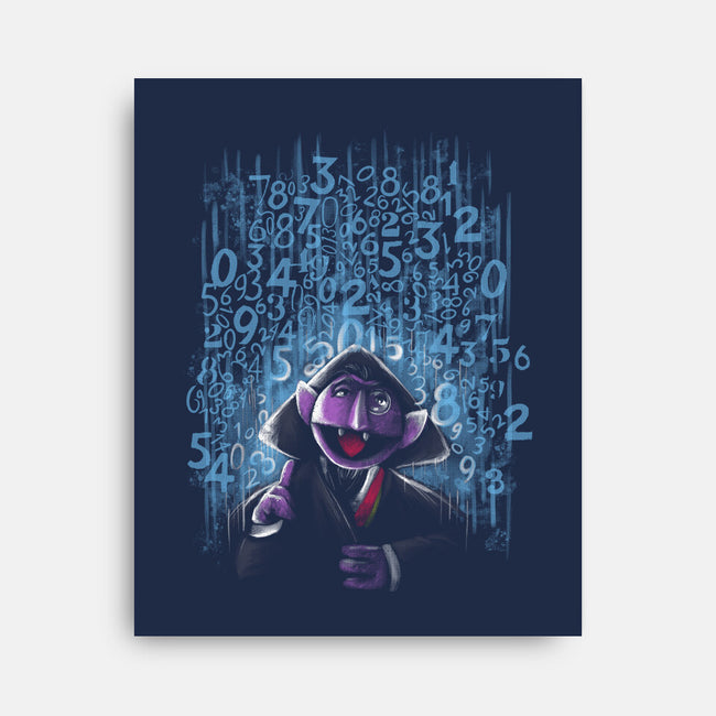 It's Raining Numbers-None-Stretched-Canvas-zascanauta