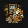 Rainy Day Reading-None-Drawstring-Bag-kg07