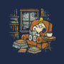 Rainy Day Reading-None-Drawstring-Bag-kg07