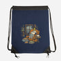 Rainy Day Reading-None-Drawstring-Bag-kg07