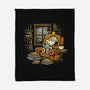 Rainy Day Reading-None-Fleece-Blanket-kg07