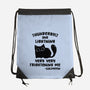 Very Very Frightening-None-Drawstring-Bag-kg07