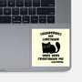 Very Very Frightening-None-Glossy-Sticker-kg07