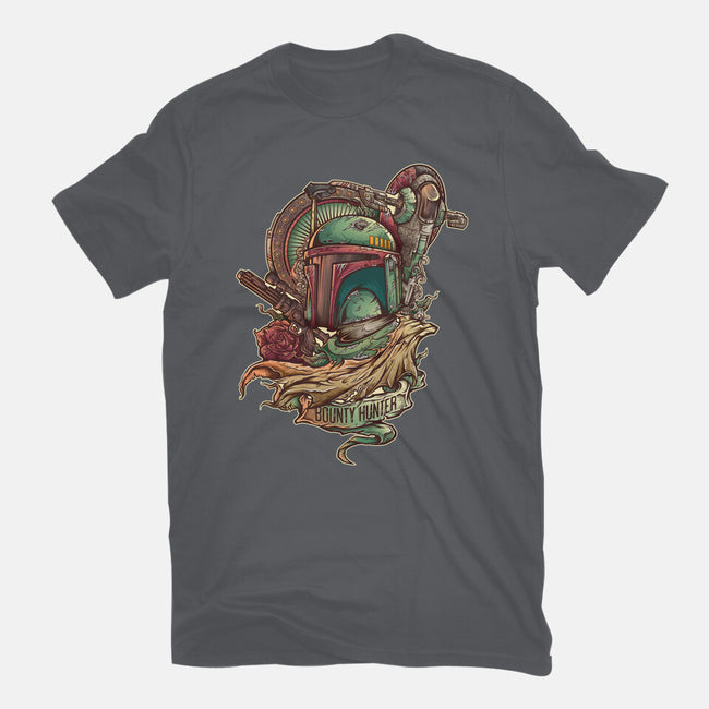 The Real Bounty Hunter-Mens-Basic-Tee-jmlfreeman