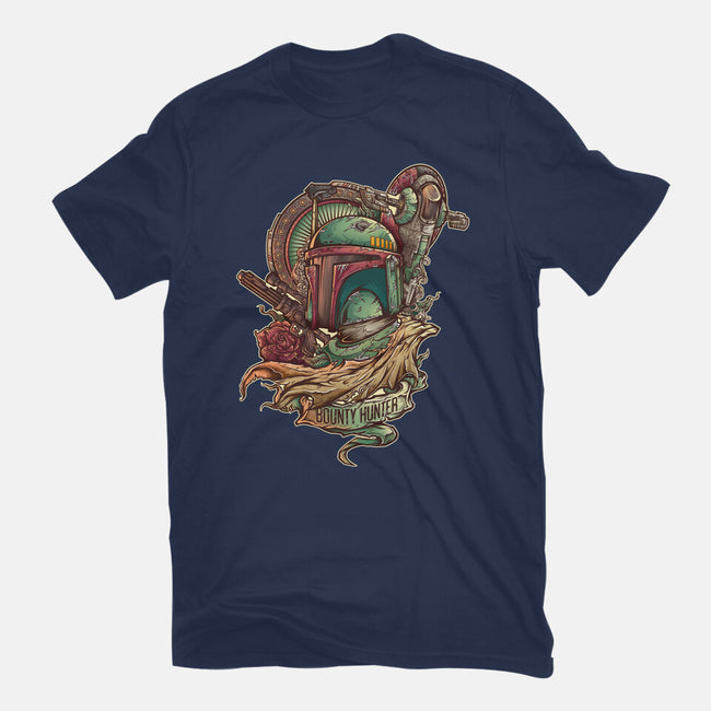 The Real Bounty Hunter-Mens-Basic-Tee-jmlfreeman