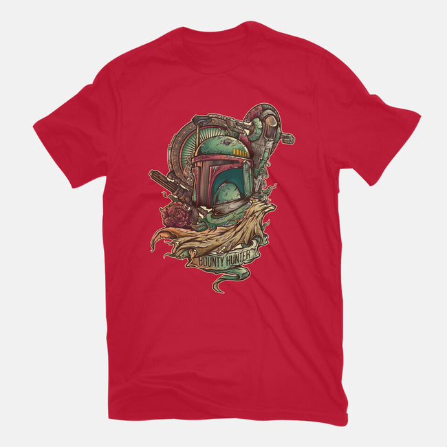 The Real Bounty Hunter-Mens-Basic-Tee-jmlfreeman