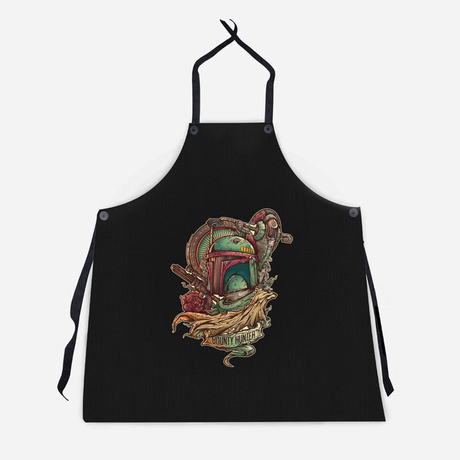 The Real Bounty Hunter-Unisex-Kitchen-Apron-jmlfreeman