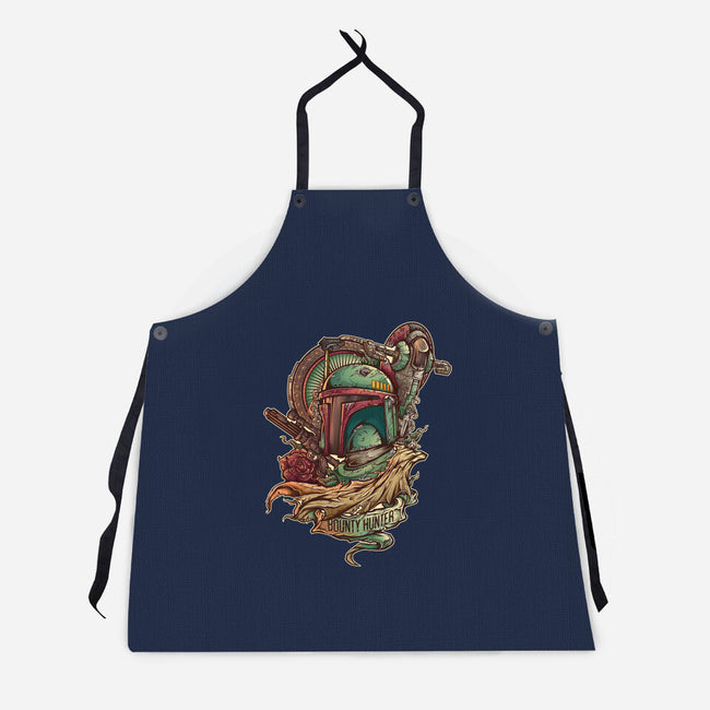 The Real Bounty Hunter-Unisex-Kitchen-Apron-jmlfreeman