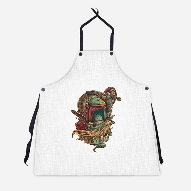The Real Bounty Hunter-Unisex-Kitchen-Apron-jmlfreeman