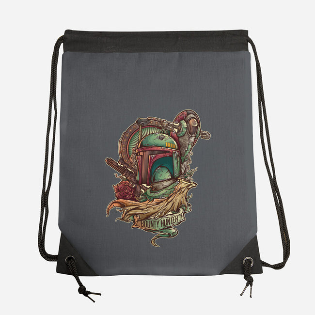 The Real Bounty Hunter-None-Drawstring-Bag-jmlfreeman