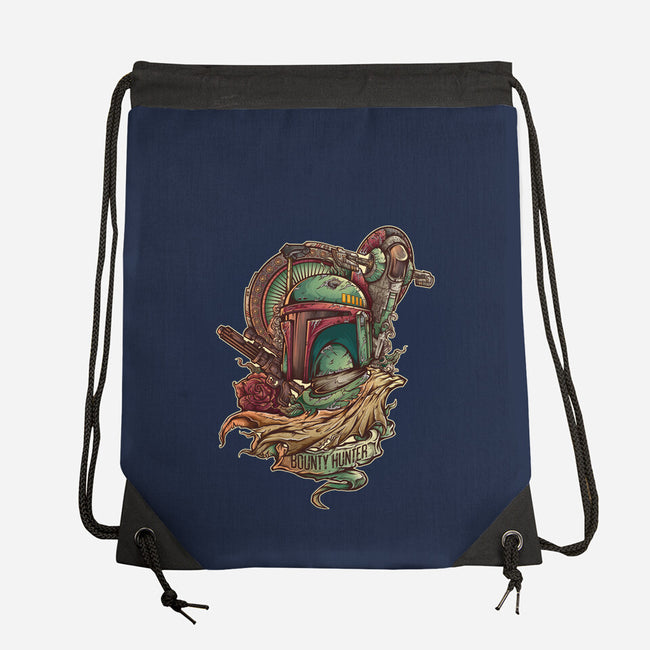 The Real Bounty Hunter-None-Drawstring-Bag-jmlfreeman