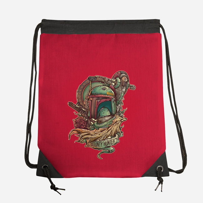 The Real Bounty Hunter-None-Drawstring-Bag-jmlfreeman