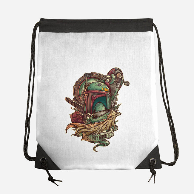 The Real Bounty Hunter-None-Drawstring-Bag-jmlfreeman