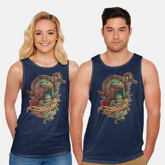 The Real Bounty Hunter-Unisex-Basic-Tank-jmlfreeman