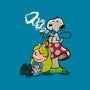A Beagle In Wonderland-None-Fleece-Blanket-zascanauta