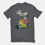 A Beagle In Wonderland-Womens-Basic-Tee-zascanauta