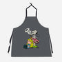 A Beagle In Wonderland-Unisex-Kitchen-Apron-zascanauta