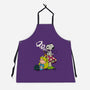 A Beagle In Wonderland-Unisex-Kitchen-Apron-zascanauta