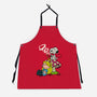 A Beagle In Wonderland-Unisex-Kitchen-Apron-zascanauta