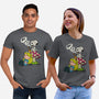A Beagle In Wonderland-Unisex-Basic-Tee-zascanauta