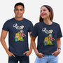 A Beagle In Wonderland-Unisex-Basic-Tee-zascanauta