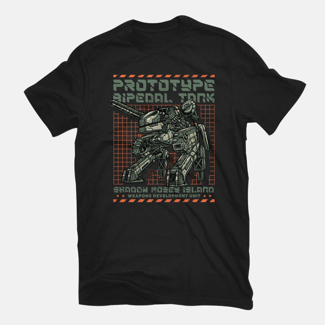 Prototype Bipedal Tank-Mens-Basic-Tee-momma_gorilla