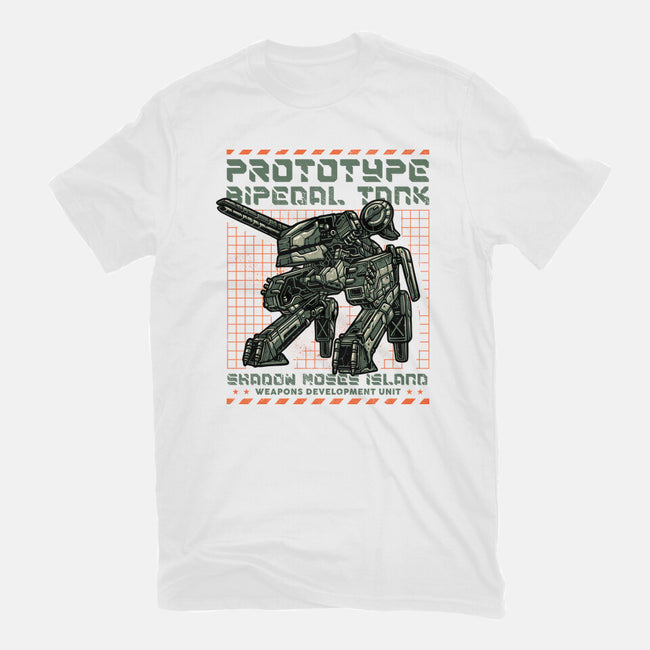 Prototype Bipedal Tank-Unisex-Basic-Tee-momma_gorilla