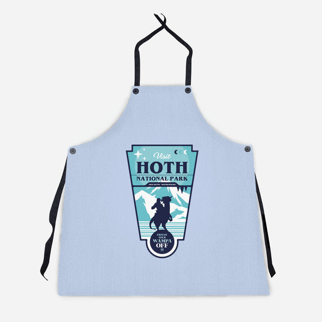 Freeze Your Wampa Off-Unisex-Kitchen-Apron-BadBox