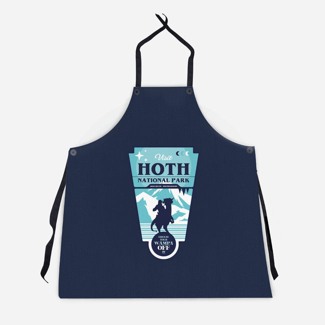 Freeze Your Wampa Off-Unisex-Kitchen-Apron-BadBox