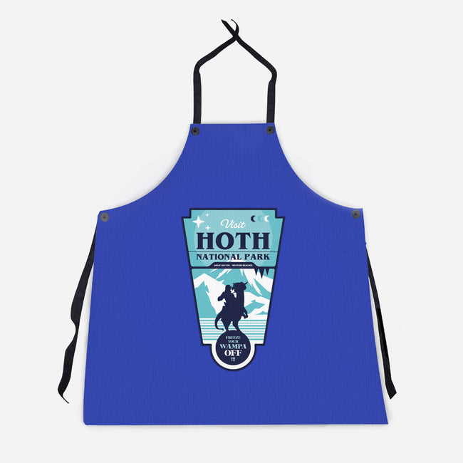 Freeze Your Wampa Off-Unisex-Kitchen-Apron-BadBox