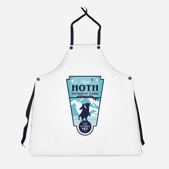 Freeze Your Wampa Off-Unisex-Kitchen-Apron-BadBox