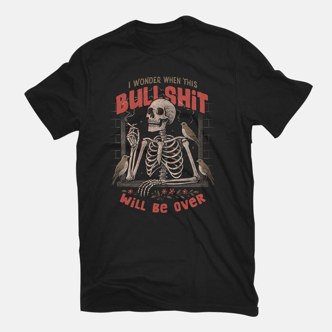 I Wonder When This Will Be Over-Mens-Premium-Tee-eduely