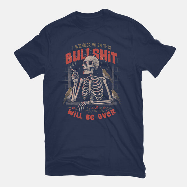 I Wonder When This Will Be Over-Womens-Basic-Tee-eduely