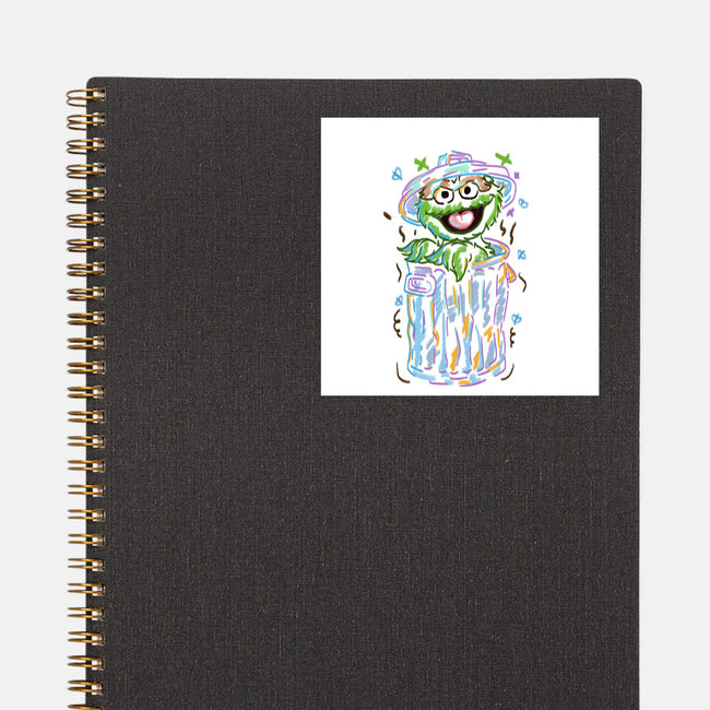 Trash Puppet-None-Glossy-Sticker-nickzzarto