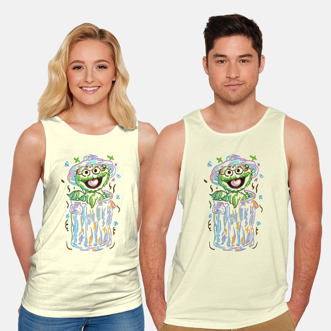 Trash Puppet-Unisex-Basic-Tank-nickzzarto