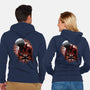 Demon Angel-Unisex-Zip-Up-Sweatshirt-rmatix