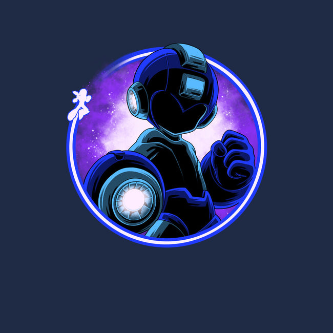 Blue Metal Hero-None-Fleece-Blanket-rmatix