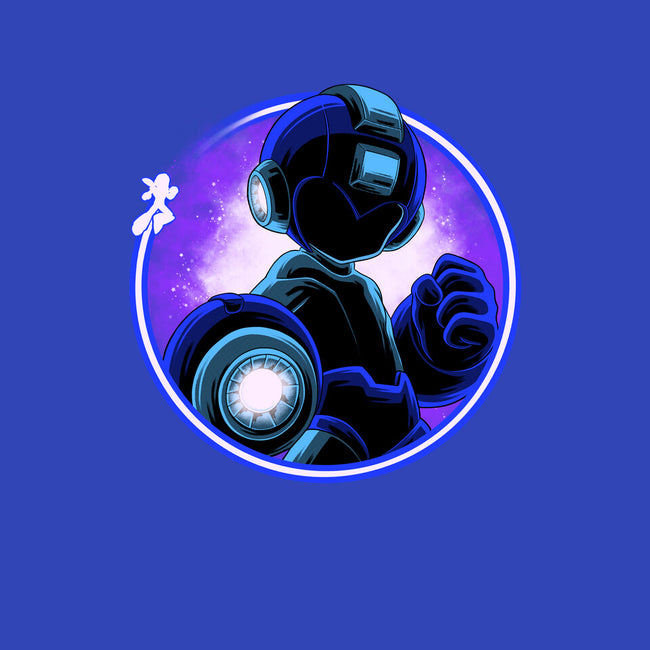 Blue Metal Hero-None-Fleece-Blanket-rmatix