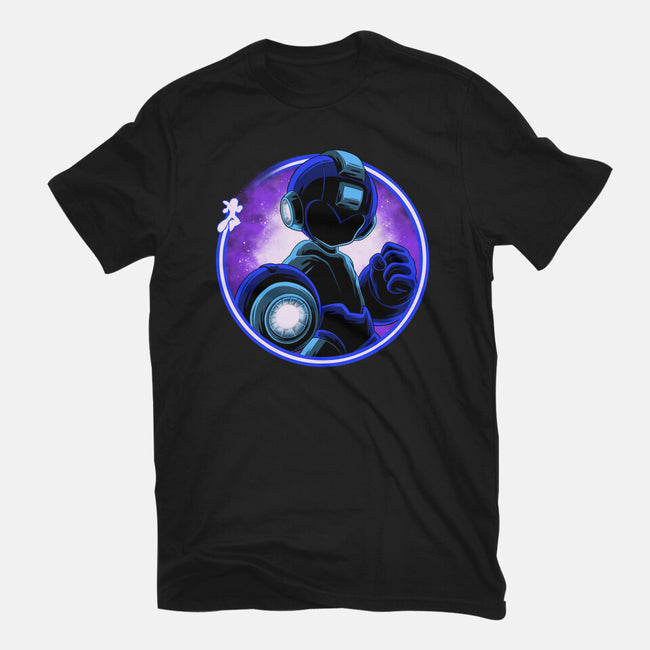 Blue Metal Hero-Mens-Basic-Tee-rmatix