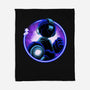 Blue Metal Hero-None-Fleece-Blanket-rmatix