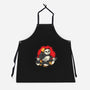The Silly Panda-Unisex-Kitchen-Apron-turborat14