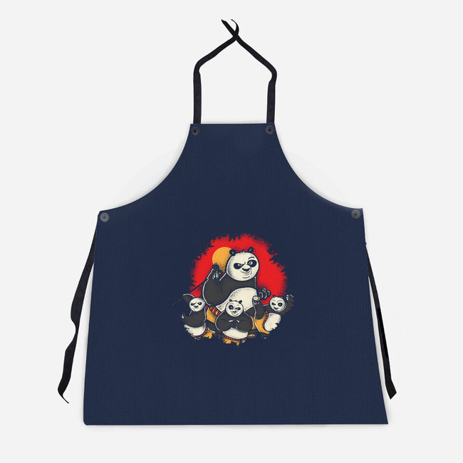 The Silly Panda-Unisex-Kitchen-Apron-turborat14