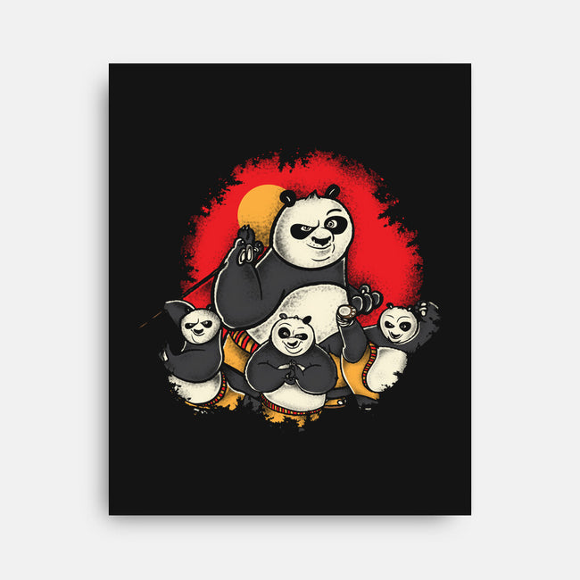The Silly Panda-None-Stretched-Canvas-turborat14