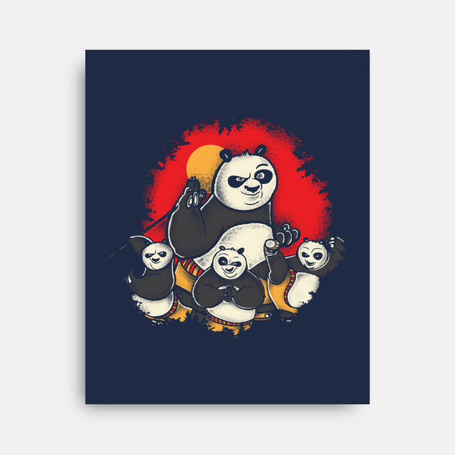 The Silly Panda-None-Stretched-Canvas-turborat14