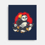The Silly Panda-None-Stretched-Canvas-turborat14