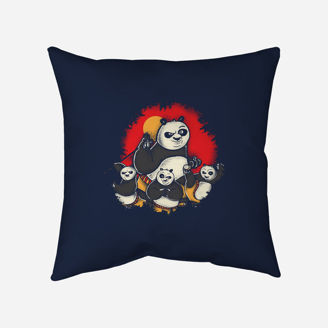 The Silly Panda-None-Removable Cover w Insert-Throw Pillow-turborat14